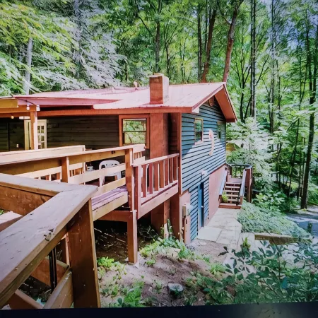 Charming 2-bedroom cabin with WiFi, AC in enchanting Blairsville