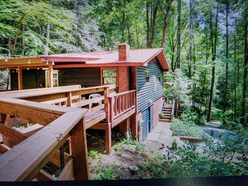 Charming 2-bedroom cabin with WiFi, AC in enchanting Blairsville - Chalets