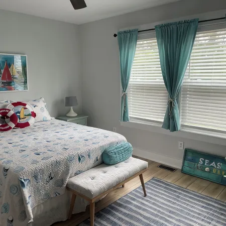 Downstairs apt in newly constructed Kill Devil Hills home with private entry!