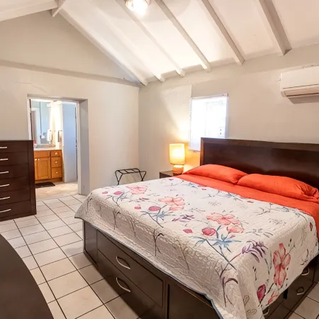 Walk to Cane Bay Beach Cottage - End Unit with Mountain Views