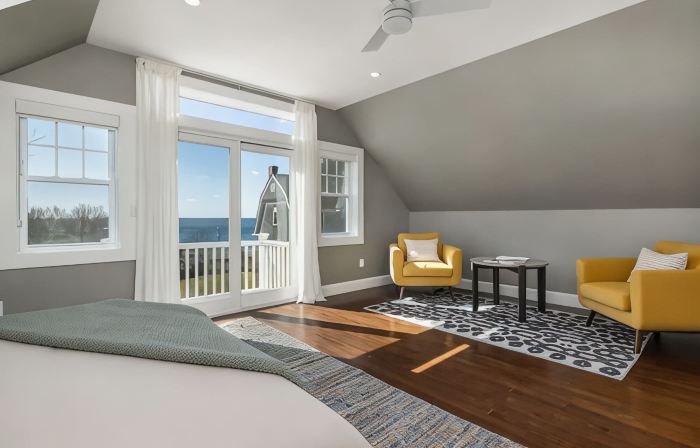 Amazing harbor/ocean views of Pepperrell Cove