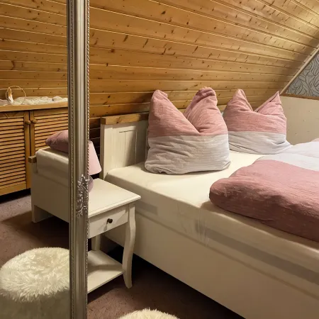 Gemütliches Holzhaus in Wolfshagen im Harz. Familienfreundlich