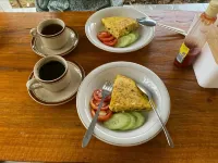 Benang Kelambu Cottage - breakfast
