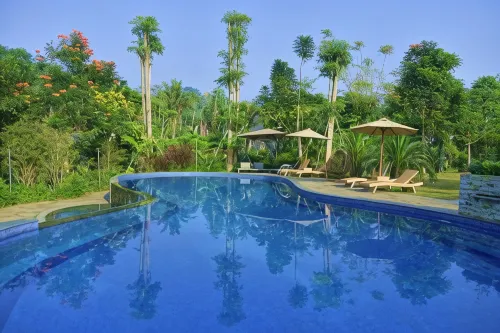 Sarga Earthing Resort Hotels in Pacet