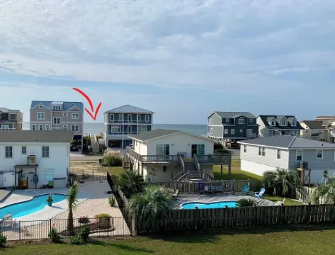 Nauti - Wonderful 6bd, 4 full 2 half bath, Holden Beach house steps from access