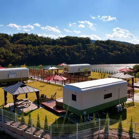 Jecheon Cheongpung Lake Caravan