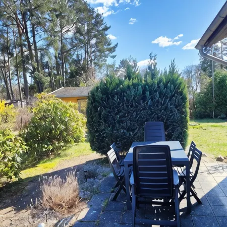 Vacation home "Im Wäldchen" near the lake for couples and families with pets Отели в г. Темплин