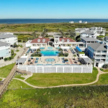 Sunset Retreat is an Amazing Waterfront Condo on Galveston Bay in Pointe West!