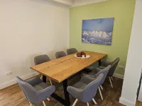 Farbzauber Blau im Harz apartment Thore with sauna, balcony, garden, bicycle shed - Wifi