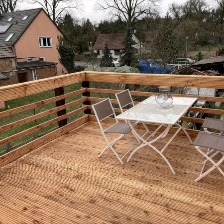 Neue Wohnung im Spargeldorf Schäpe mit Großem Südwest Sonnenbalkon