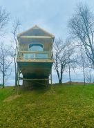 The "Hang-over"  Winery Treehouse