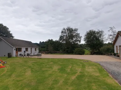 Traditional Irish cottage with views of Slieve Patrick