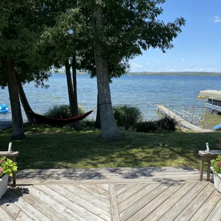 All-Season Waterfront Home on SE Hubbard Lake!