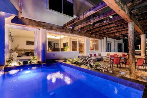 Cancun - Beach front Residence with Private Pool - Hotel Zone