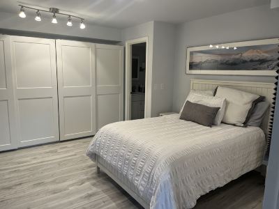 Brand new! Lots of light! Private unit separate driveway and entrance.