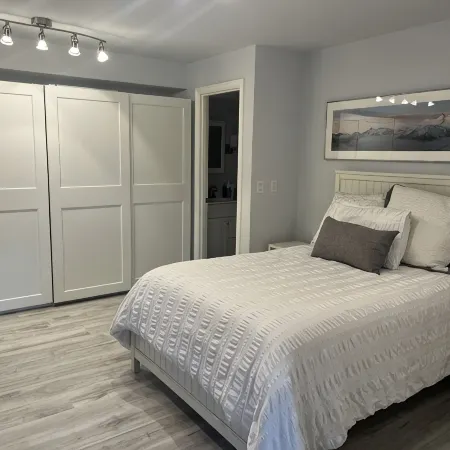 Brand new! Lots of light! Private unit separate driveway and entrance.