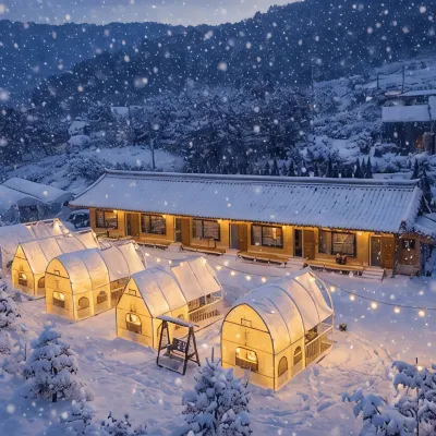 Hanok Stay under the Golden Sky in Yangpyeong 鄰近仲美山自然休養林的酒店