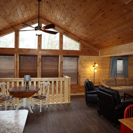 Beautifully remodeled one bedroom cabin.