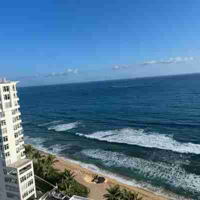 Studio with marvelous view in San Juan, PR-beachfront at Condado, AC, WiFi, Pool Others