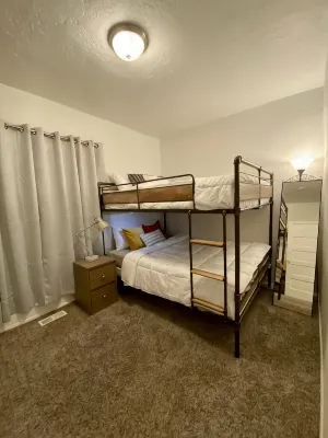 Cute remodeled 2 bedroom with office, long drive way, and 75” TV. - 3-Star