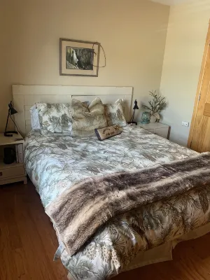 Remote off-grid cabin. Comfortable modern interior on 60 acres. - Chalets