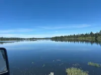Cozy 3-bedroom cabin in tranquil Donnelly with WiFi, AC - Chalets