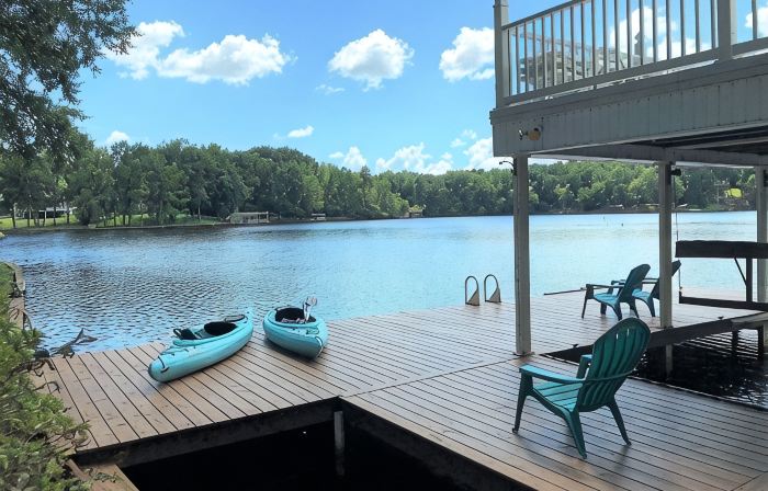 Private Point Lot! Jump Dock! Pool Table, Ping Ping! Partial Summer Weeks Avail!