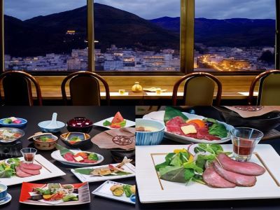 レストラン つるつるの湯 下呂温泉 みのり荘の写真