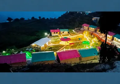 Bamboo Junction Resort - Kanatal, Valley & Mountain View