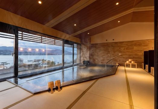 호텔 미야지마 빌라 조식 뷔페