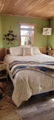 Copper Winds Private Cabin on 6 Acres Hotels near Coyote Run Tipi Retreat