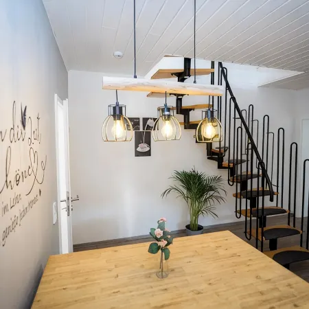"Augustus" vacation apartment in Radebeul, for 4 guests, 75m², with terrace and fireplace