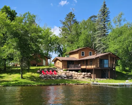 Crosslake Cabin on the Whitefish Chain - Little Pine LakeDream Island Lake Home Hotels in Crosslake