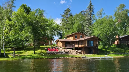 Crosslake Cabin on the Whitefish Chain - Little Pine LakeDream Island Lake Home