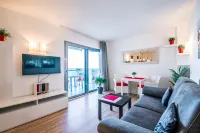 Sa Maniga - sunny modern apartment, 3floors, on the beach up to 3pers. WLAN incl.