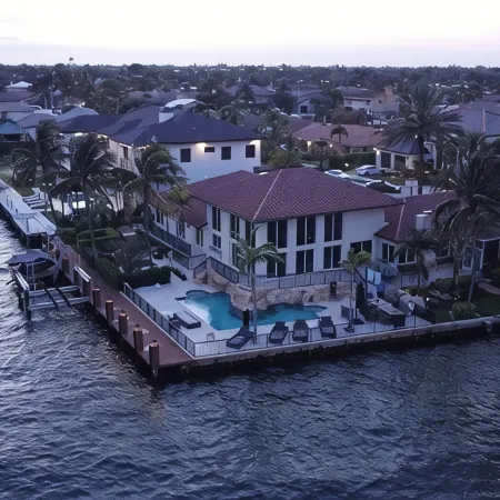 Resort style waterfront home on the intracoastal waterway!