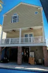 High Tide 5 Bedroom Ocean View House, Heated Pool, Hot Tub, Darts, King beds