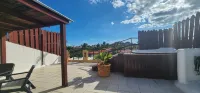 Luxury Beachside Apartment with Rooftop Terrace & Private Jacuzzi – Sleeps 6