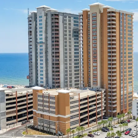 Phoenix Gulf Towers Corner Unit Beachfront Lazy River Waterslide Sleeps 12