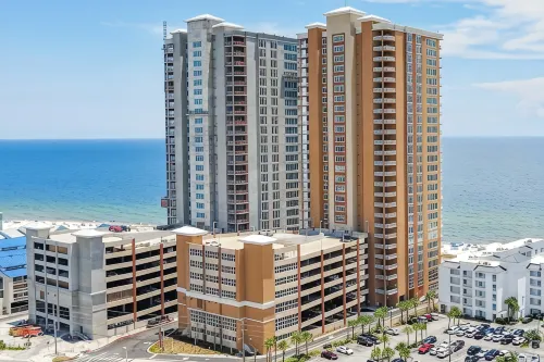 Phoenix Gulf Towers Corner Unit Beachfront Lazy River Waterslide Sleeps 12