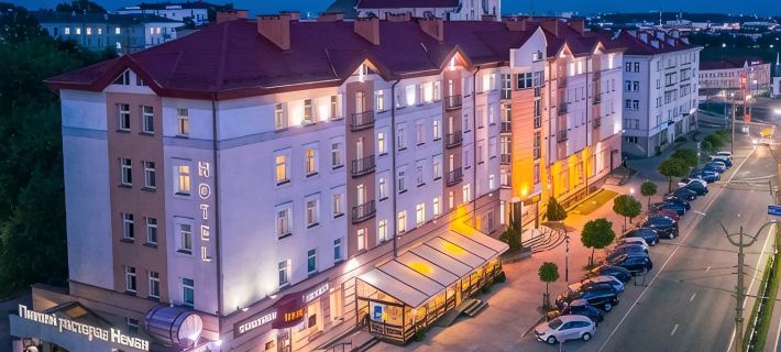Hotel Neman Hotele w: Grodno