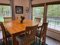 A Cozy 2-bedroom cabin with awesome private Sol Duc River's waterfront