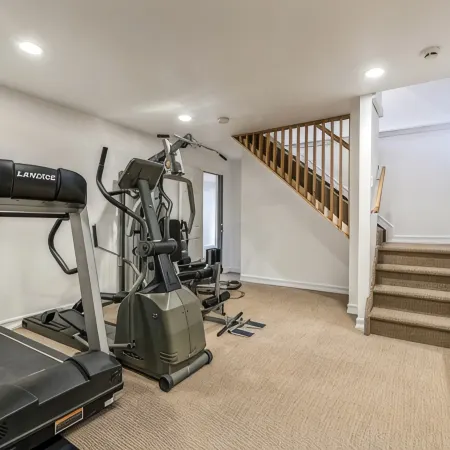 New Deck!  Private 1 Acre Family Friendly Home - Heated Pool, Home Office & Gym