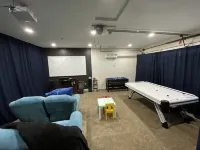 Spacious cabin with AC, private lake, hot tub, movie room - 4-Star