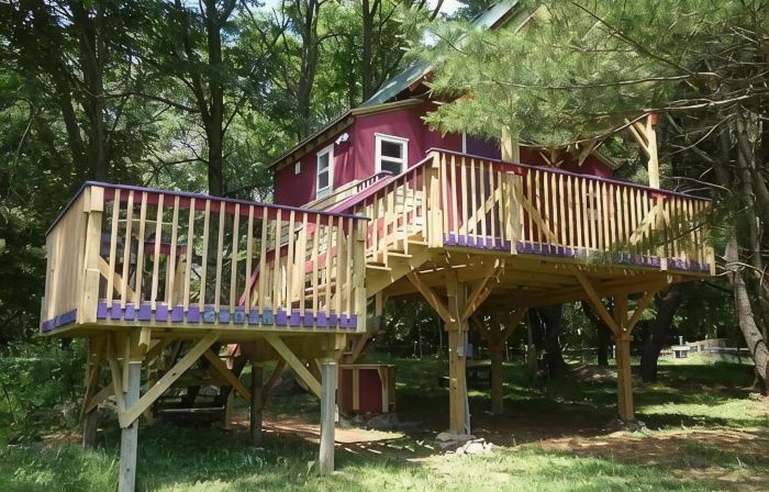 The Tree House at Underhill Hollow