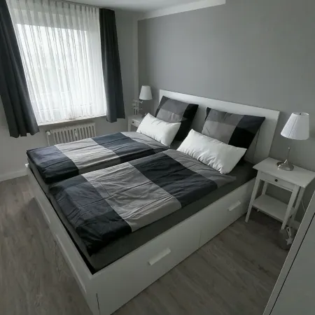 * NEW * Apartment with large balcony and dike view at the Perlebucht