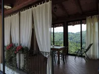 Isolated on hill, flat with terrace,garden among romanesque art,quiet,nature - Wifi