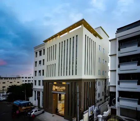 Hotel Sea Land Отели рядом с достопримечательностью «Каньякумари Бич»