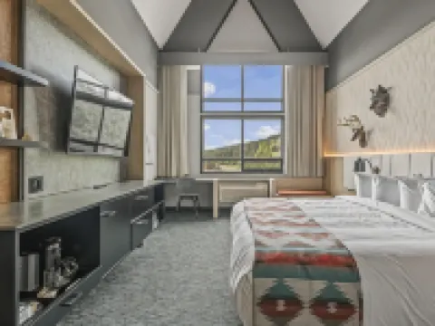 Everwild Nordic Spa & Hotel キャンモアのホテル