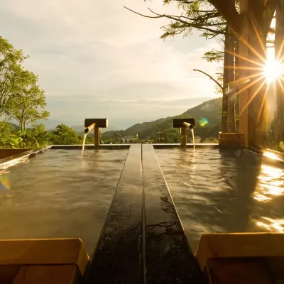 Mogamitakayu Zenshichinoyu Ohira Hotel berhampiran Kolam Sakazuki